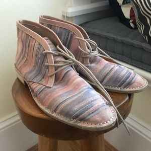 Gorgeous Anthropologie watercolor sneakers